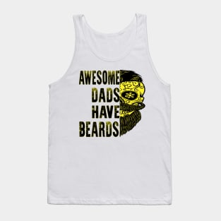 Fathers Day Awesome Dads Have Beards Tank Top